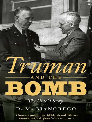 cover image of Truman and the Bomb